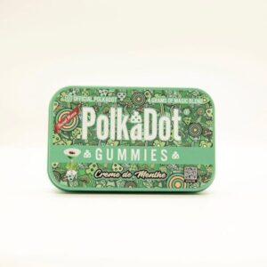 Polkadot Creme de Menthe Gummies